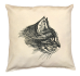Подушка Игрушка Лен Штрих 05